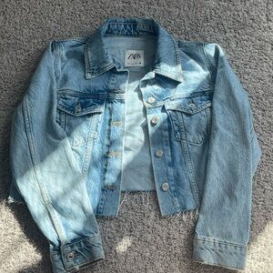 Zara Light Blue Denim Jacket